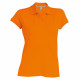 Polo de travail femme kariban 100% coton - Couleur et taille au choix Orange