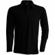 Polo de travail manches longues kariban 100% coton - Couleur et taille au choix Noir