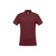 Polo de travail piqué manches courtes homme kariban 100% coton - Couleur et taille au choix Bordeaux