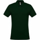 Polo de travail piqué manches courtes homme kariban 100% coton - Couleur et taille au choix Vert-foncé