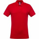 Polo de travail piqué manches courtes homme kariban 100% coton - Couleur et taille au choix Rouge