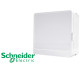 Porte opaque pour coffret 1 rangée schneider resi9 