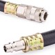 Tuyau pneumatique à air comprimé 20 bar 10 x 17 mm raccord 3/8" - Longueur au choix 