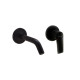 Mitigeur pour lavabo encastré Agora Xtreme EcoNature - Noir Mat - STANDARD HIDRAULICA - 61133 