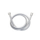 Flexible pour douche Clever en PVC avec finition argenté chromé - 1.75 m - STANDARD HIDRAULICA - 61146 