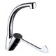 Mitigeur évier 260mm avec manette médicale et bec en forme S12 Urban - STANDARD HIDRAULICA - 99215 