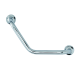 Barre coudée 135° inox chromé 400 x 400 mm (sans vis) - Ø25 mm - PRESTO - 60580 