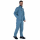 Pantalon homme basalte coton majoritaire - 1mimup - Taille et couleur au choix Bleu-acier