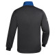 Sweat-shirt col zippé unisexe - Couleur et taille au choix Gris-bleu