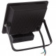 Projecteur plat noir 30w led avec radar 