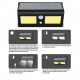 Projecteur solaire 350 lm - led cob ip44 