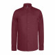 Chemise de travail col mao manches longues kariban Bordeaux