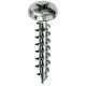 Vis MUSTAD Panelvit - Tête cylindrique - PZ2 - Filetage total - Ø5x25mm - Boite de 500 - PVACZC500250C8C 