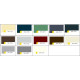Vis bac acier SCELL-IT sommet nervuré Support métal IPN - Ø6 x 200 mm - TH12 - Gris terre d'ombre RAL7022 - Sachet de 100 - ZTP-60200-7022 