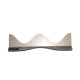 Racloir ondulé en acier - Largeur 20 cm - DIMOS - 444614 