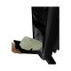 Radiateur bain d'huile 2000w 2 en 1 santorini black 3 puissances de chauffe thermostat + humidificateur intégré 