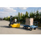 Remorque industrielle tractable 1600 x 800 mm 1000 kg - 870007119 