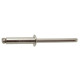 Rivet aveugle tête plate inox A2 - Ø 4 x 18 mm - Boite de 500 - ACTON - 627204X18 