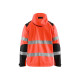 Veste haute-visibilité  44912513 rouge fluo-noir