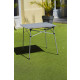 Table à lattes en aluminium o'camp avec housse de transport - structure pliable pour le rangement 