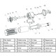 Pompe d'aquarium ou étang 2000 litres par heure 18 watts uvc avec 9 watts clarificateur  