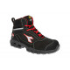 Chaussure de sécurité haute Ducati Shark Engine S3S - T.46 - Noir/Rouge - DIADORA - 701.181227-C1462 T.46 