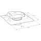 Terminal de ventilation Ubiflu 2 UBBINK avec Multidiam - Ø 100 à 160 mm - noir - 15460377 