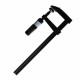 Serre-joint à manche saillie 80 mm - section 22 x 6 mm - L. 250 mm - LEMAN - 7070.187.025 