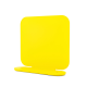 Lot de 2 serre-livres DECO-GEM, Coraline, base aimantée. L.14.2 x H.13.85 x P.4.44 cm Jaune