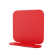Lot de 2 serre-livres DECO-GEM, Coraline, base aimantée. L.14.2 x H.13.85 x P.4.44 cm Rouge