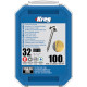 Vis à trous de poche 32 Inox Maxi-Loc, Filetage épai, 100 - KREG - SML-C125S5-100-INT 