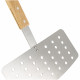 Spatule inox 38x25cm barbecue et plancha 