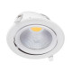 Spot led encastrable escargot 30 watt - Couleur eclairage - Blanc neutre 