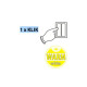 Spot led gu10 tricolor 5 watt (eq. 35 watt) - 120° 