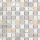 Mosaïque quartz - tarif à la plaque de 0,09m² - Couleur au choix Blanc-Gris-Rose