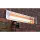 Sunred chauffage mural 1500 w halogène argenté hwm15 