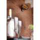 Sunred chauffage mural 2000 w quartz noir wmq2000a 