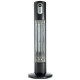 Sunred chauffage tour helios 2950 w fibre de carbone noir hel12 