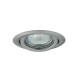Support spot rond orientable 99 mm - Couleur au choix Chromé-mat