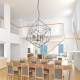 Suspension 5 ampoules cube, chrome 