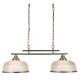Suspension bistrot ii, 2 ampoules - Coloris au choix Laiton-antique