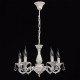 Suspension blanche classic 5 ampoules 75 cm 