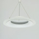 Suspension blanche techno   95 cm 