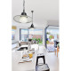Suspension de jardin avenue 1 ampoule 