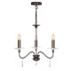 Suspension finsbury park, 3 ampoules, sans abat-jour - Coloris au choix Nickel