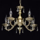 Suspension laiton classic 5 ampoules 74 cm 