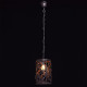 Suspension marron country 1 ampoule 110 cm 