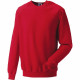 Sweat de travail raglan jerzees russell - Coloris et taille au choix Rouge