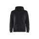 Sweat zippé à capuche 33632526 - Taille au choix Noir-Gris-Foncé