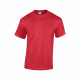 Tee shirt de travail gildan heavy 100% coton ÉPUISÉ  Rouge